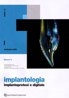 Pubblicazione articolo "Compensazione con protesi avvitata di un marcato disallineamento di due assi implantari. Case report"